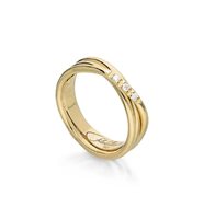 Anello Rubinia Donna Classic Collection Filo Della Vita in Oro Diamante 0.04 Ct AN8G-3BT-14 - AN8G-3BT-14